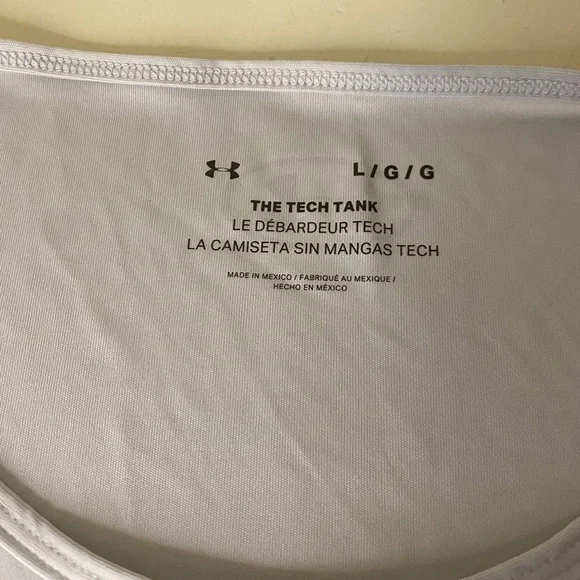 Under Armour White Tank Top - Picture 4 of 4